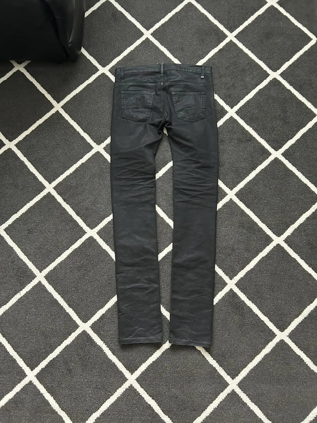 Kris Van Assche KVA Dior Waxed Jeans