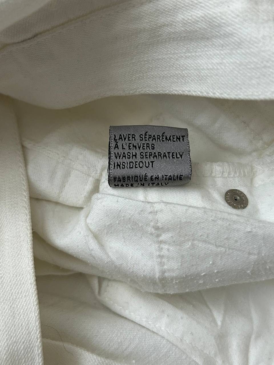 Brand New Dior White Whisker Denim by Hedi Slimane