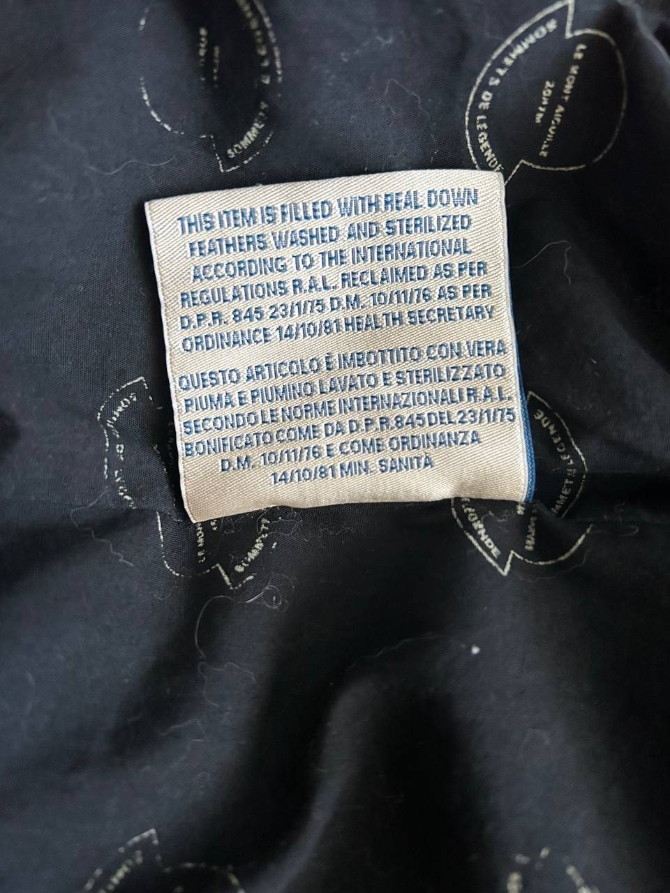 Moncler X Visvim Navy Puffer Jacket