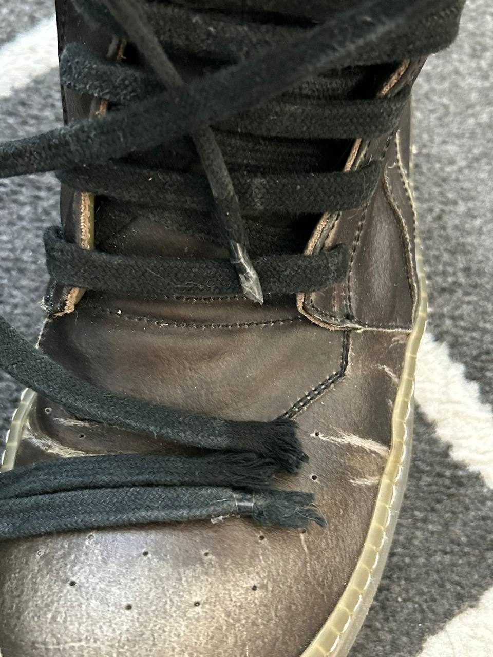 Rick Owens Babel Transparent Sole Geobasket