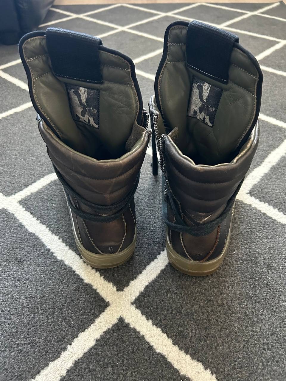 Rick Owens Babel Transparent Sole Geobasket