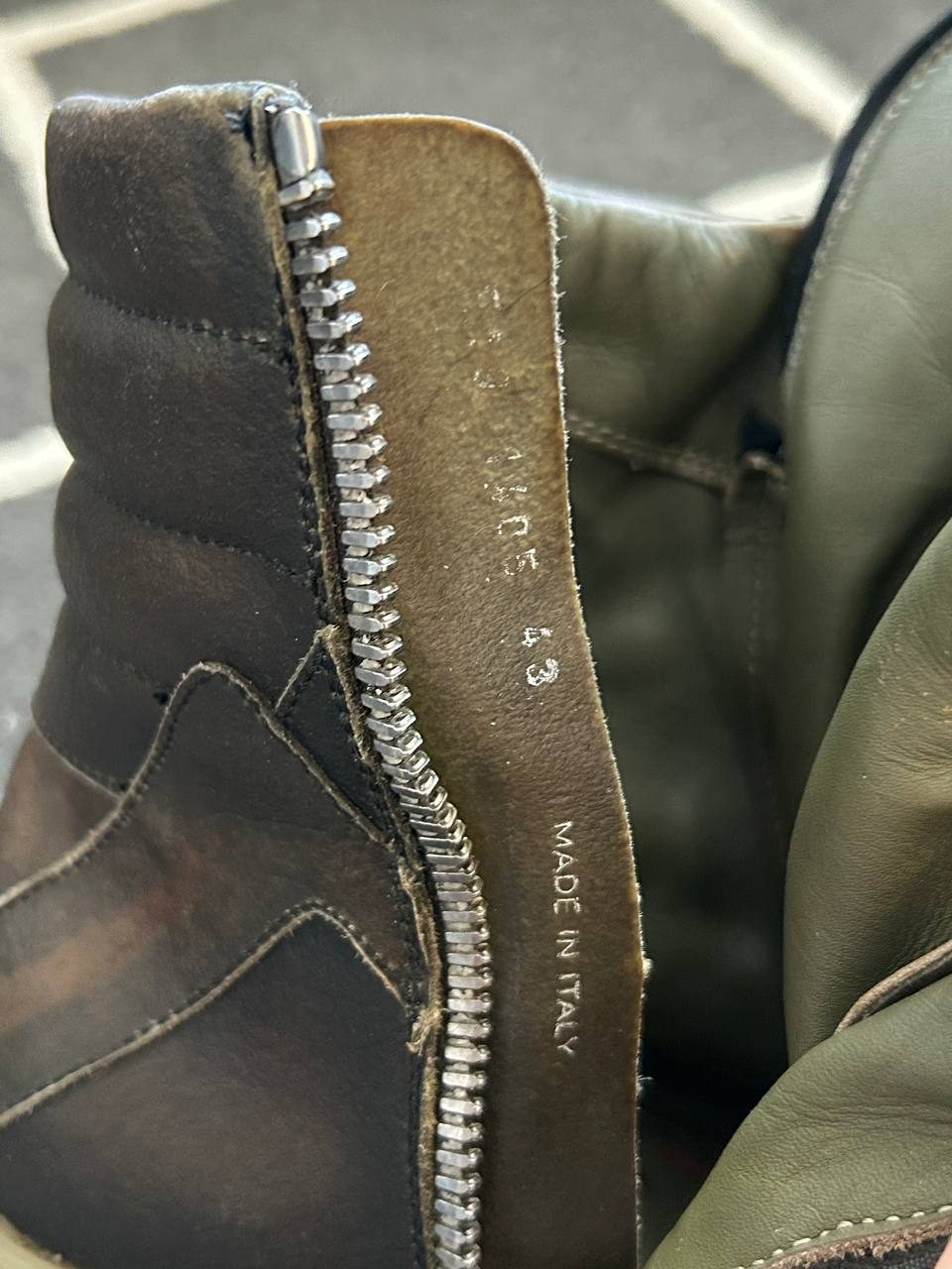 Rick Owens Babel Transparent Sole Geobasket