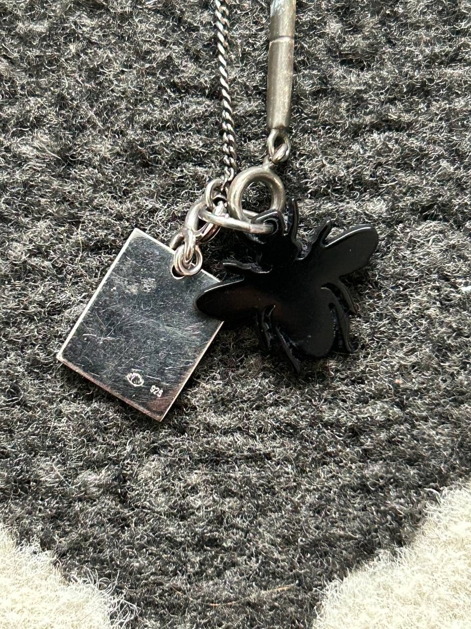 Dior Homme Butterfly Necklace by Hedi Slimane