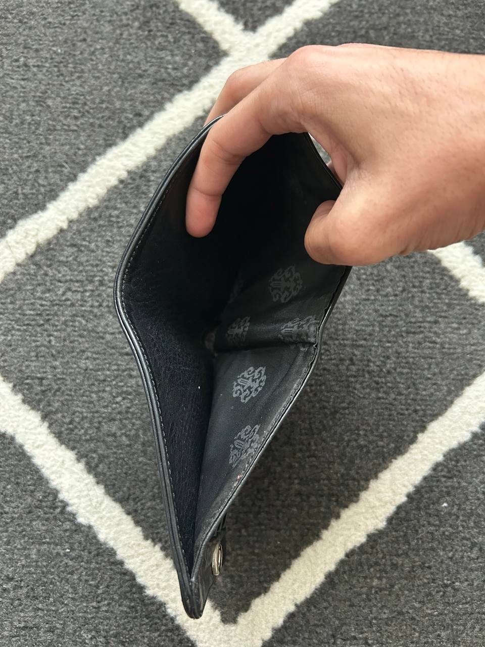 Chrome Hearts Leather Wallet
