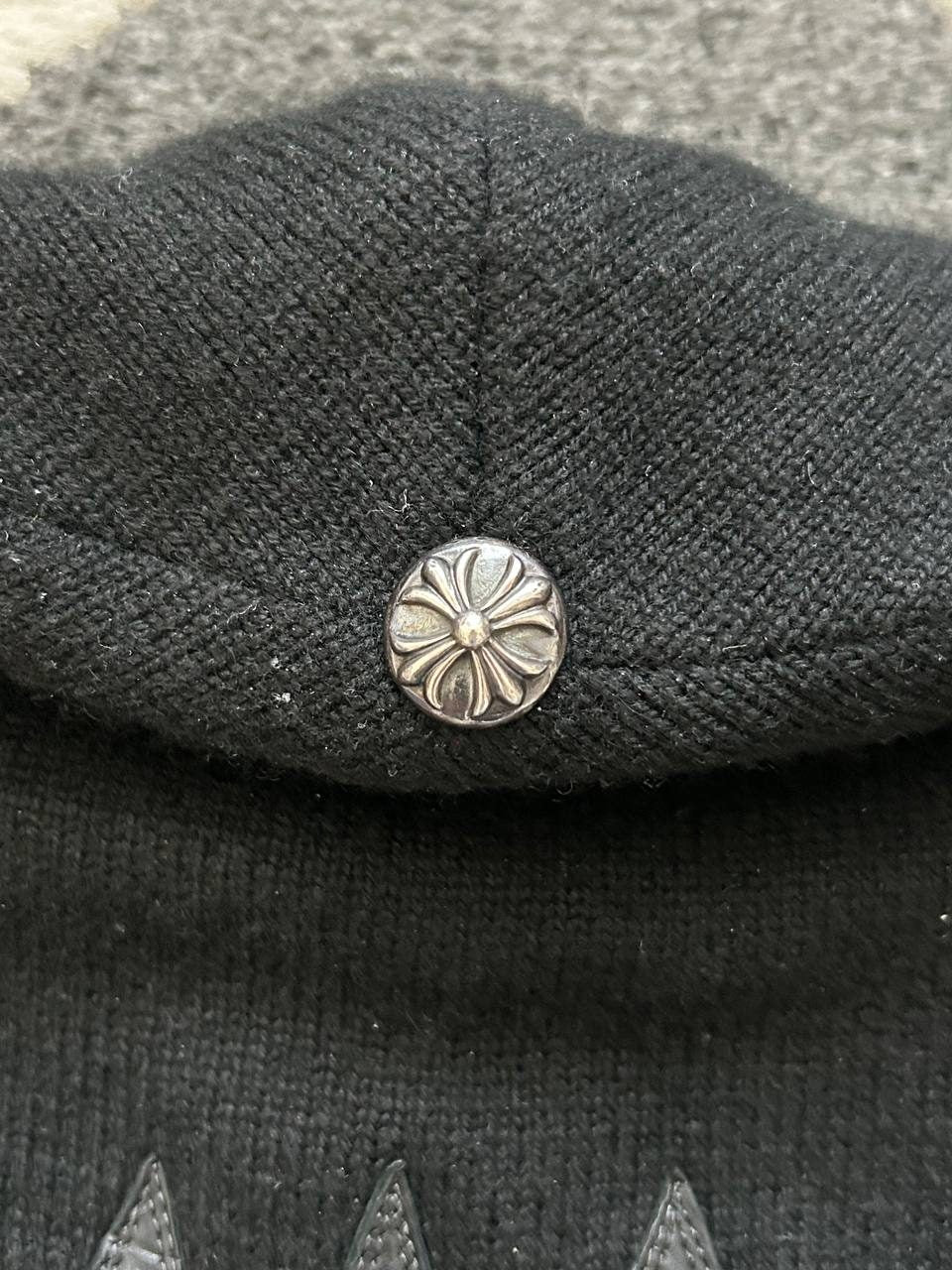 Chrome Hearts Star Patch Cashmere Beanie