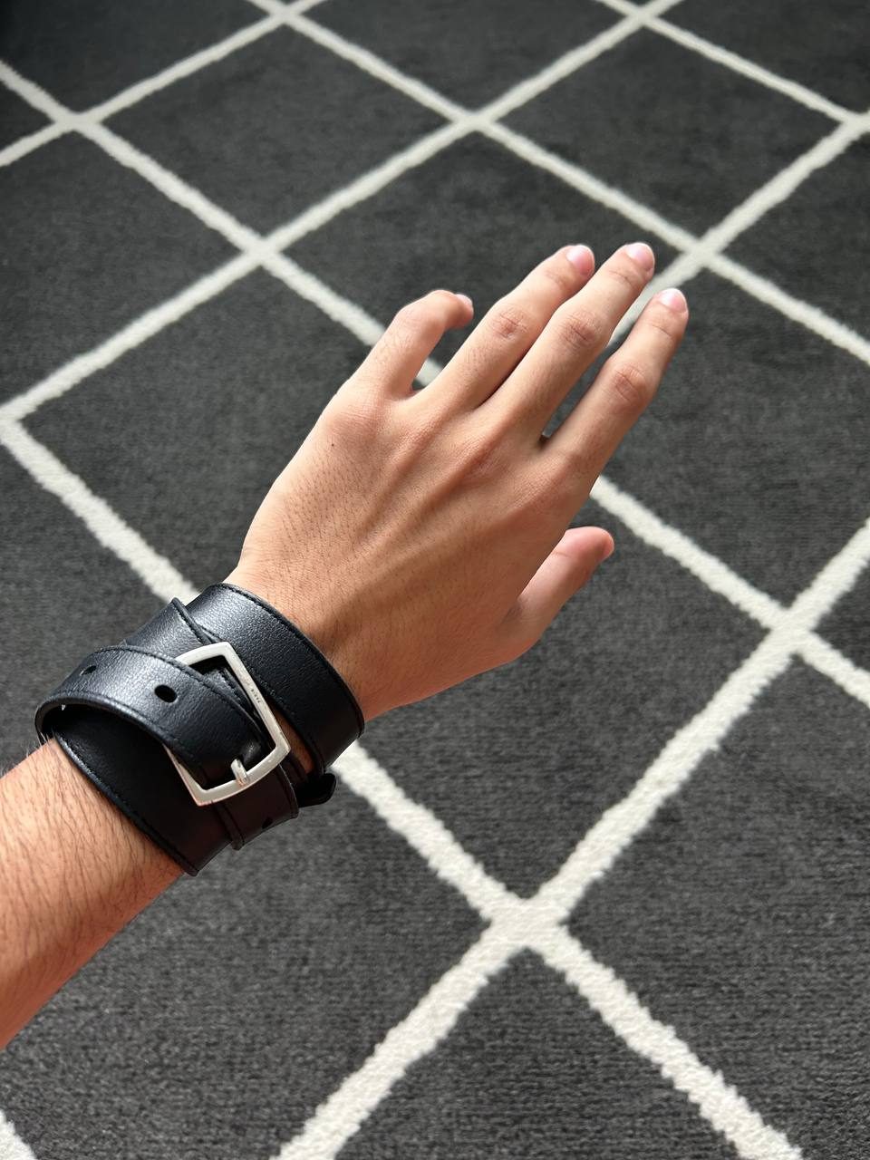 Saint Laurent Paris Belt Bracelet by Hedi Slimane