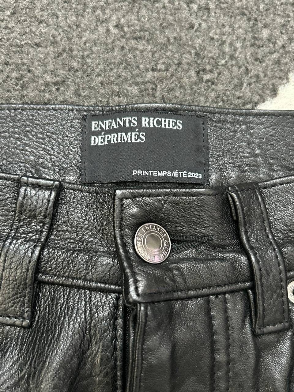 Enfants Riches Déprimés Leather Flared Pants