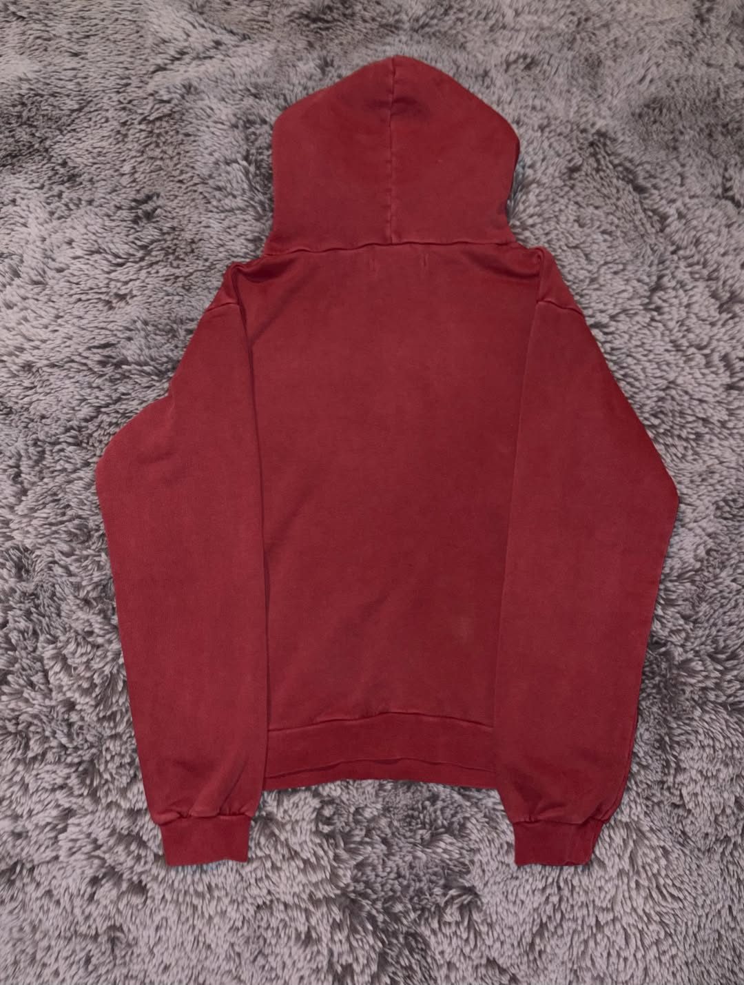 Raf Simons Red Virginia Creeper Hoodie