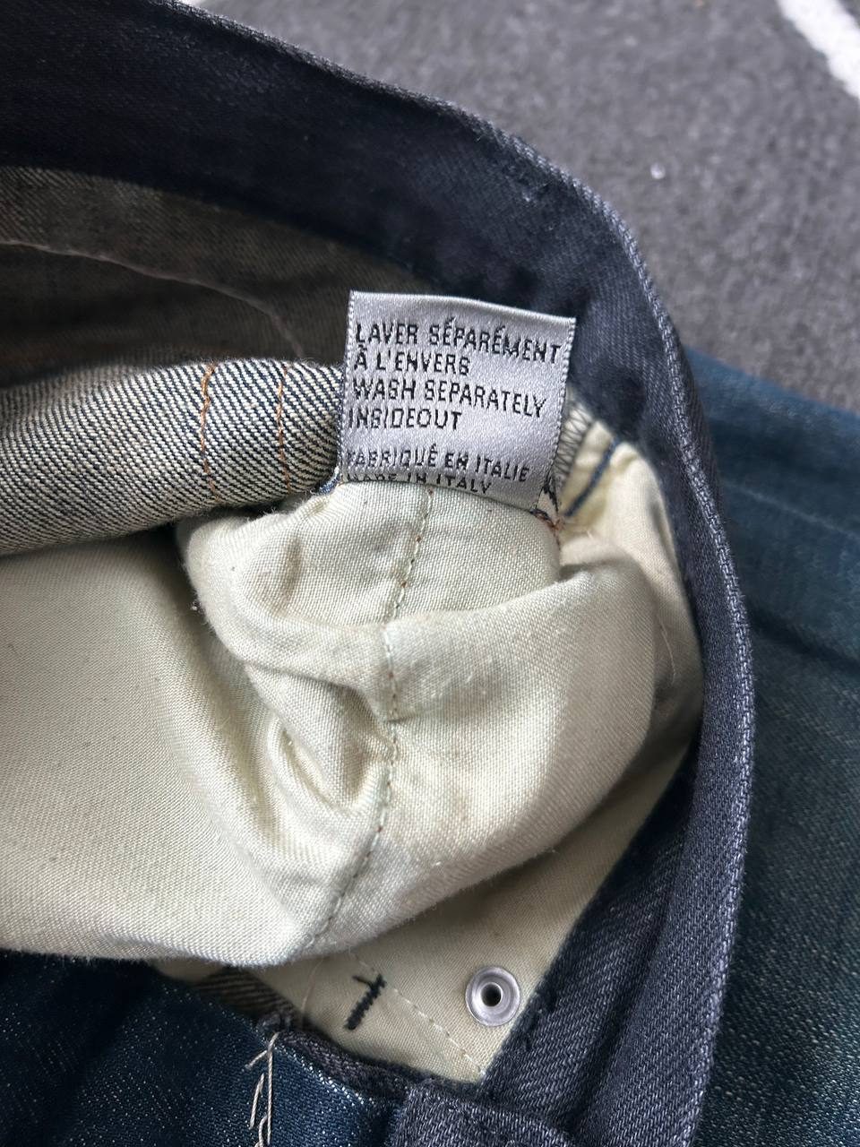 Dior Homme Cummerbund Denim