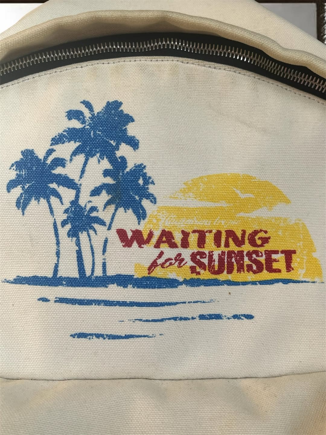 Saint Laurent Paris Waiting For Sunset Backpack