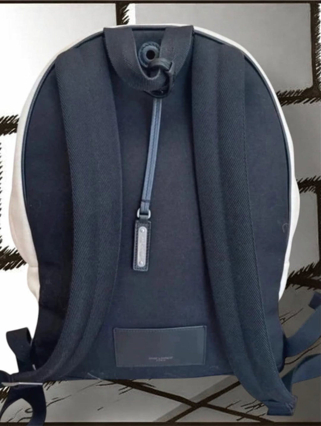 Saint Laurent Paris Waiting For Sunset Backpack