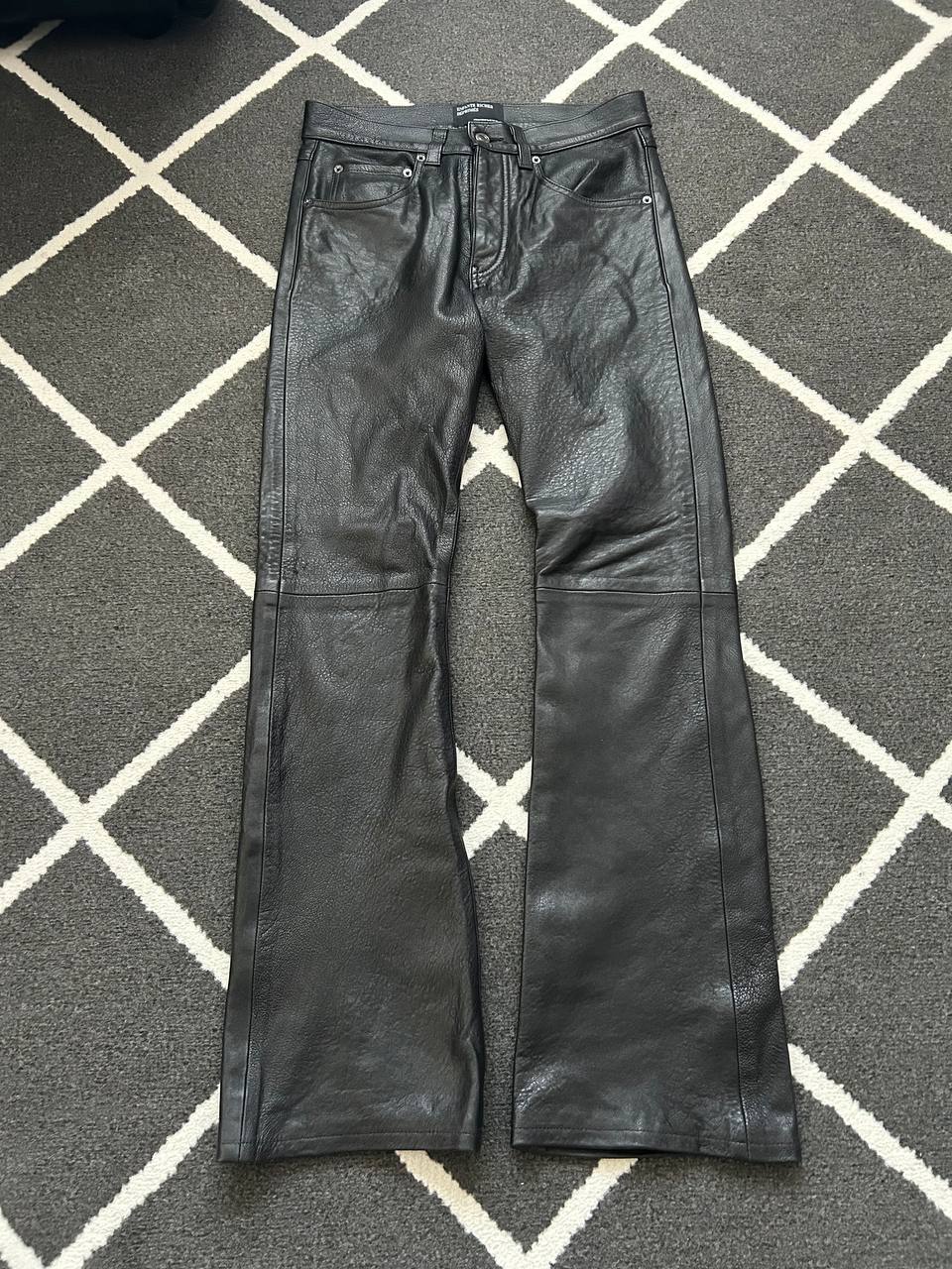 Enfants Riches Déprimés Leather Flared Pants